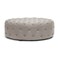 Baxton Studio Cardiff Beige Linen Modern Tufted Ottoman 87-4389 - alternate 1